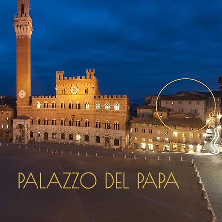 Hotel Palazzo Del Papa Siena Zewnętrze zdjęcie